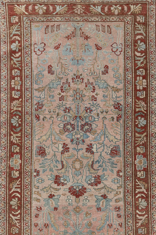 Vintage Persian Sarouk Runner Rug