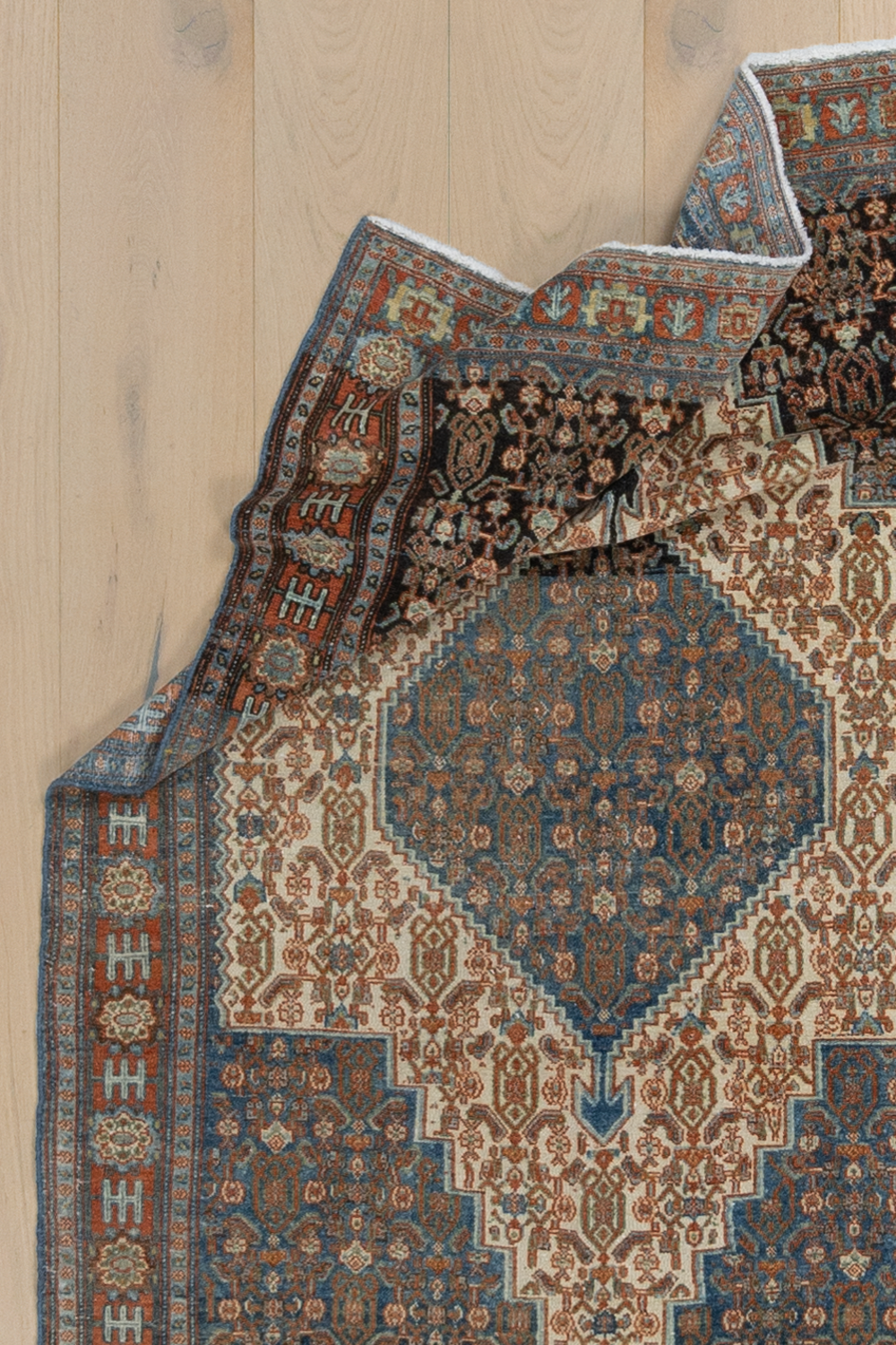 Vintage Persian Senneh Rug