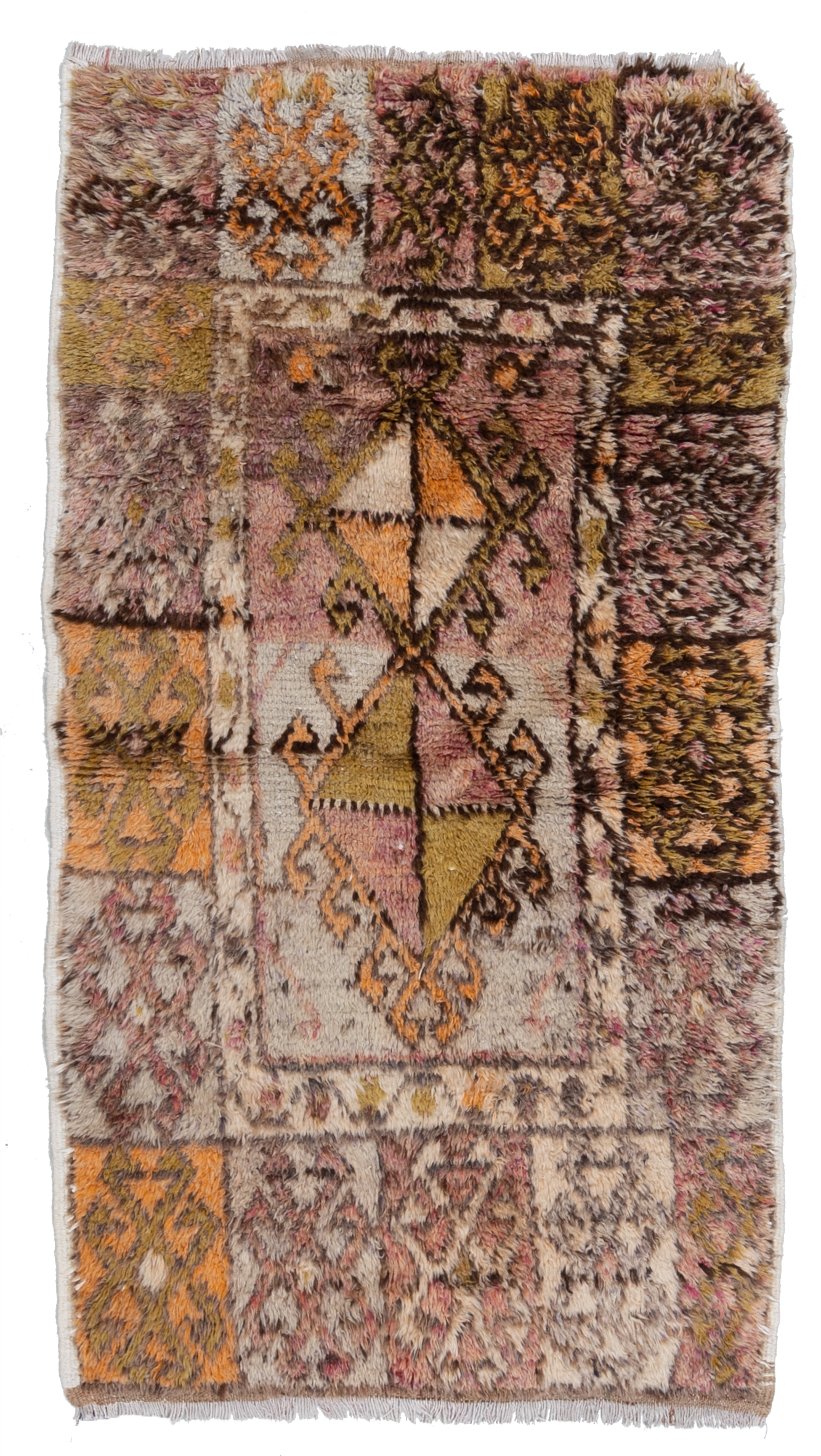 Vintage Turkish Tulu Rug