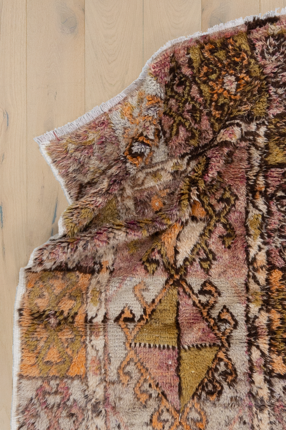 Vintage Turkish Tulu Rug