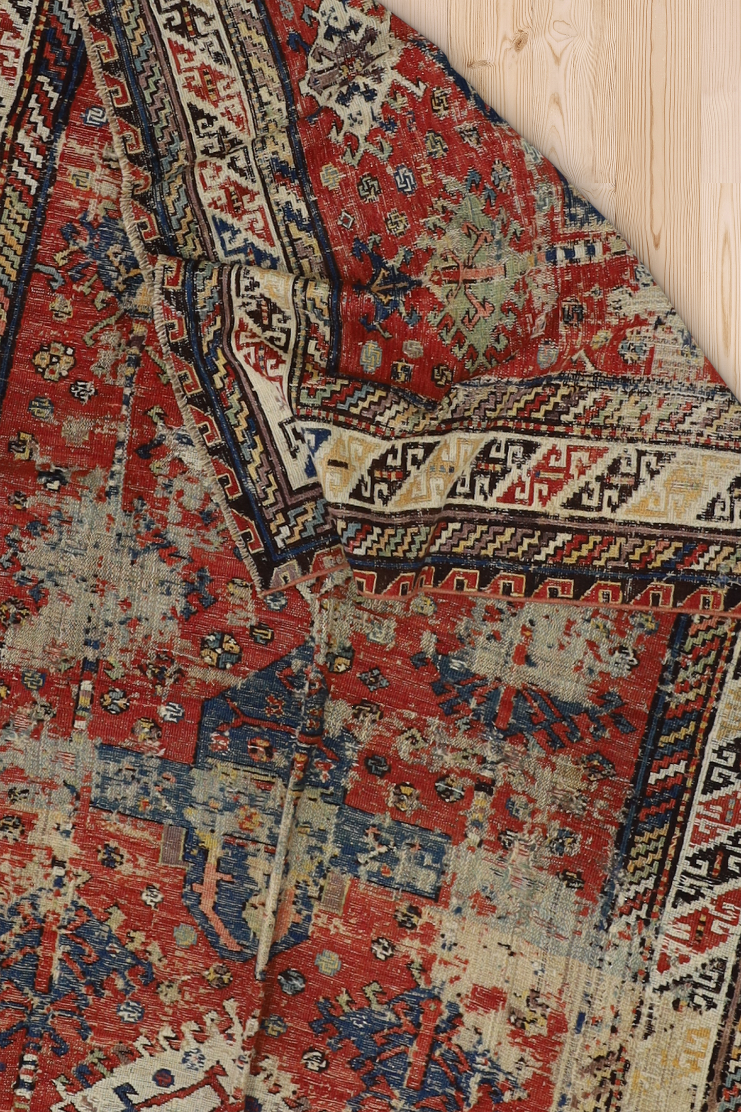 Antique Persian Soumak Rug