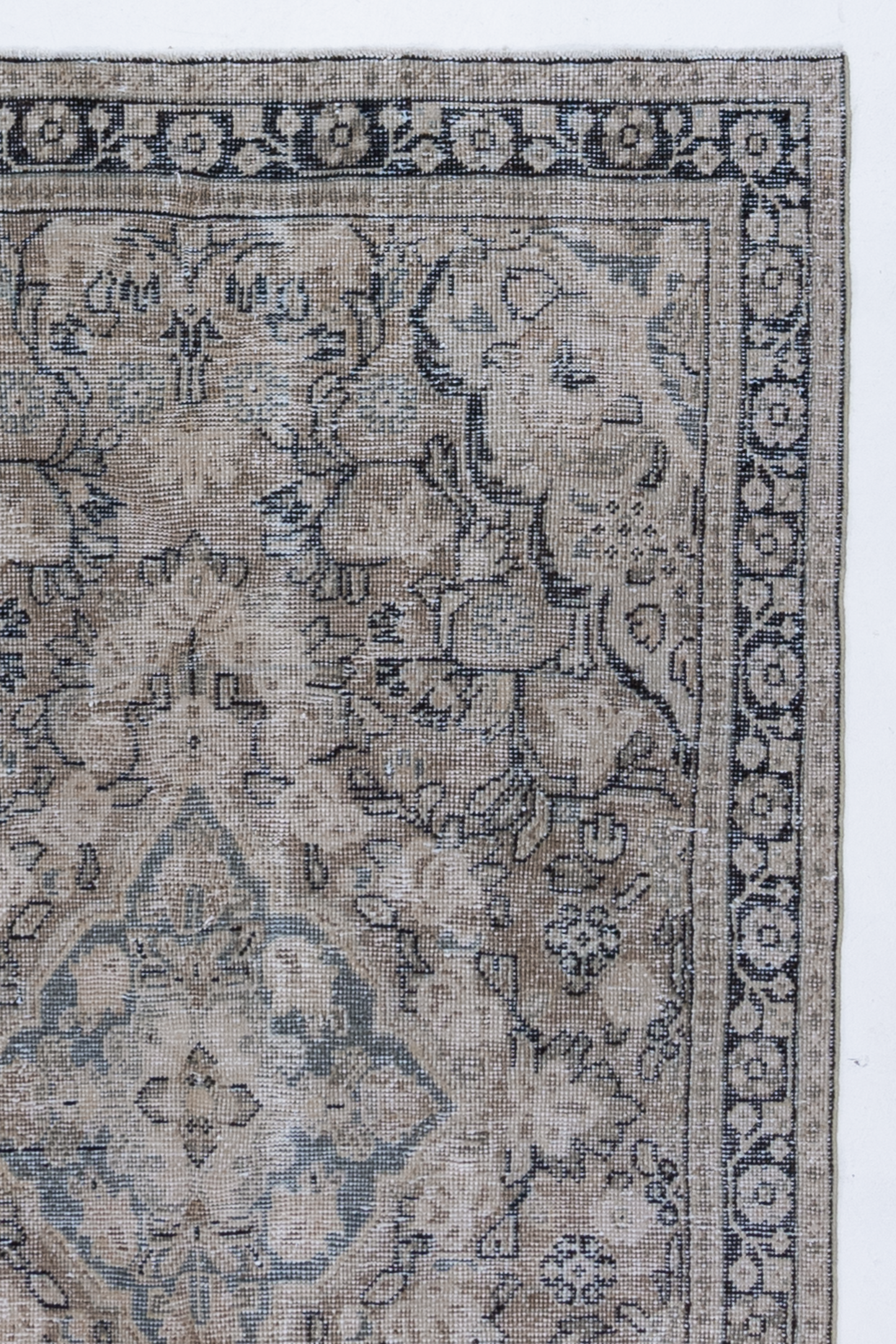 Vintage Persian Mahal Rug