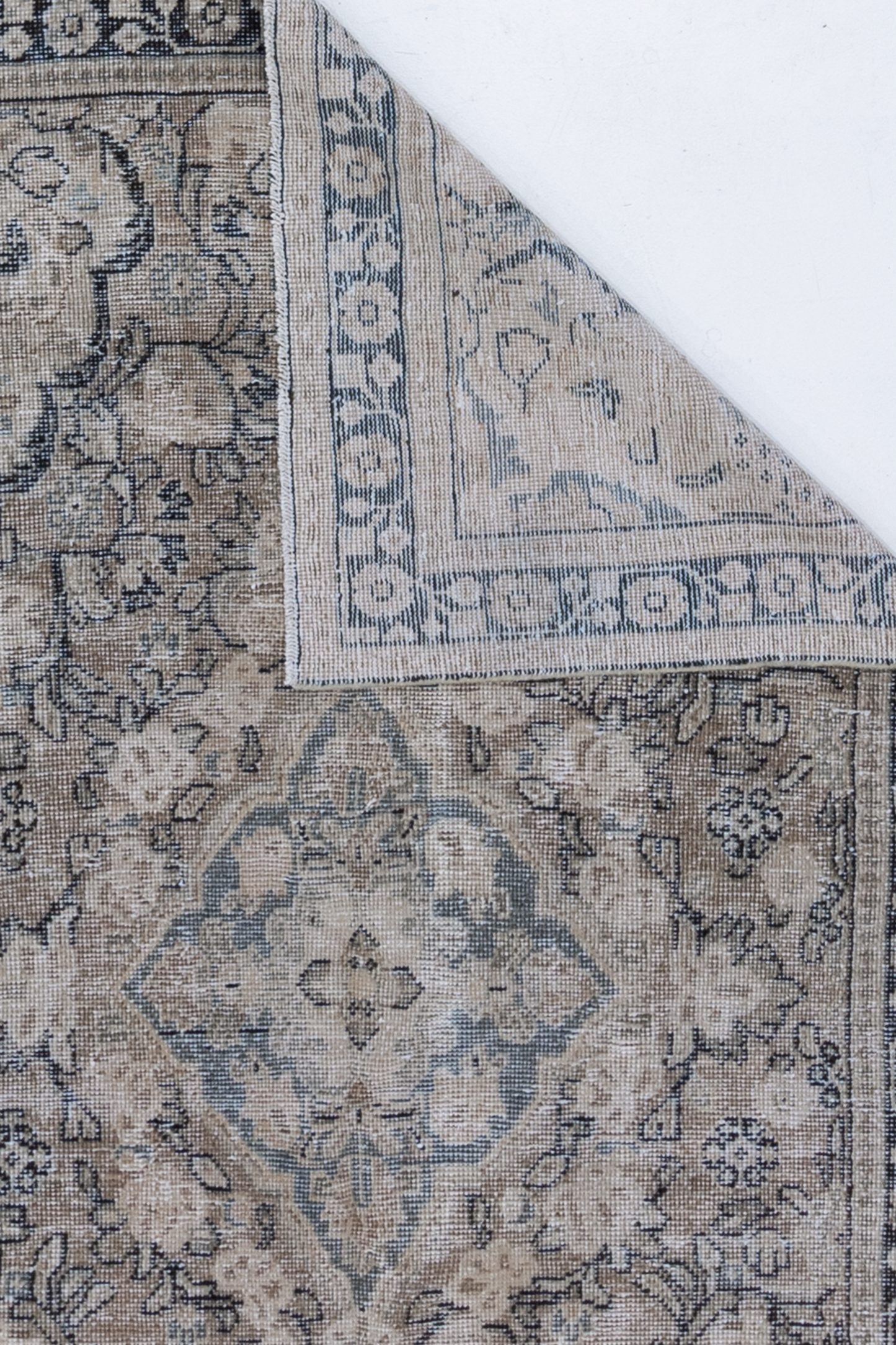 Vintage Persian Mahal Rug