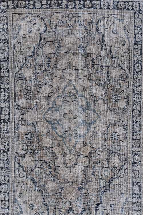 Vintage Persian Mahal Rug