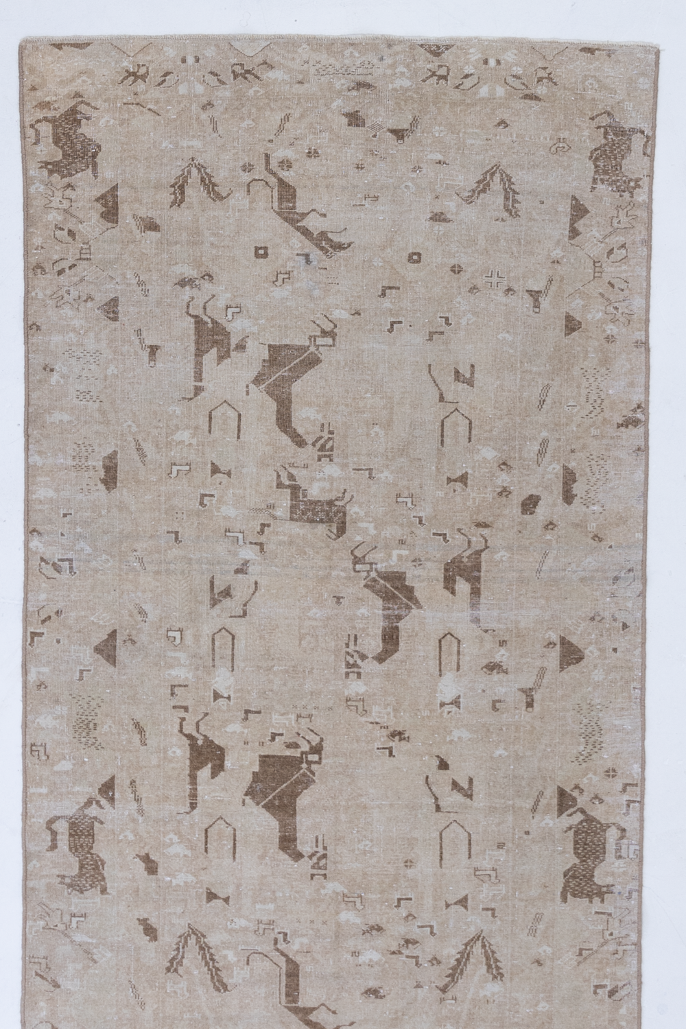 Vintage Oriental Persian Tabriz Rug