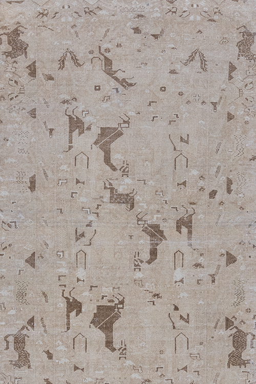 Vintage Oriental Persian Tabriz Rug