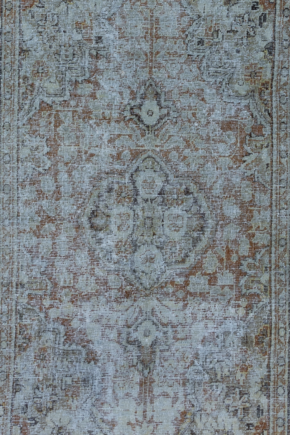 Vintage Persian Mahal Scatter Rug