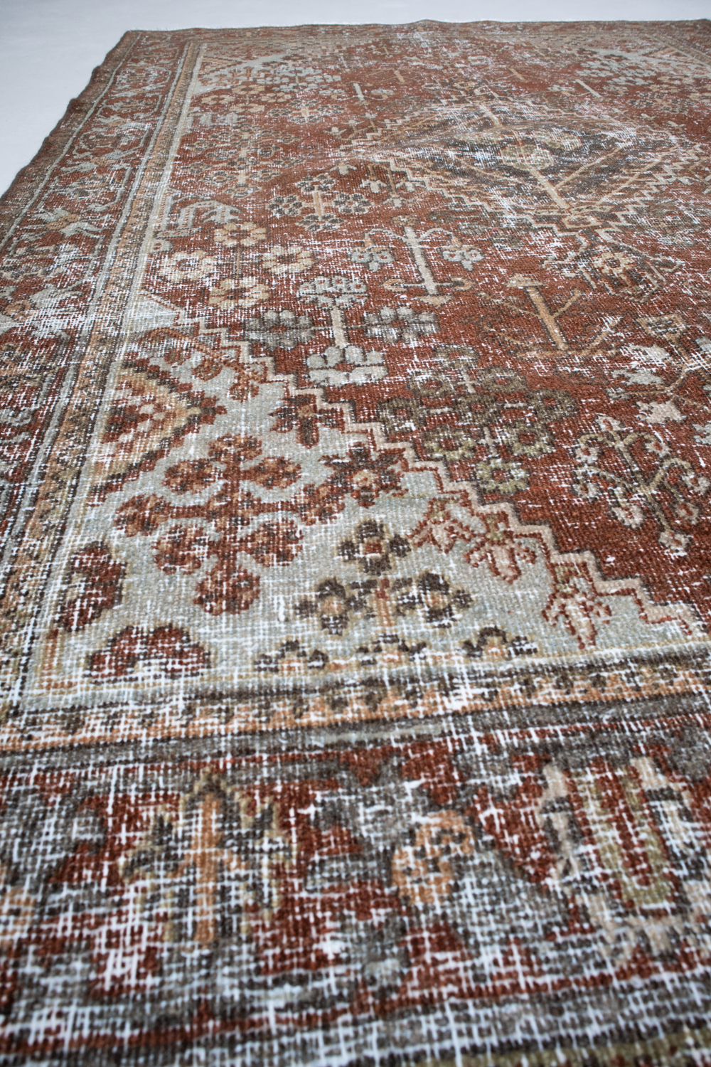 Antique Oriental Malayer Rug