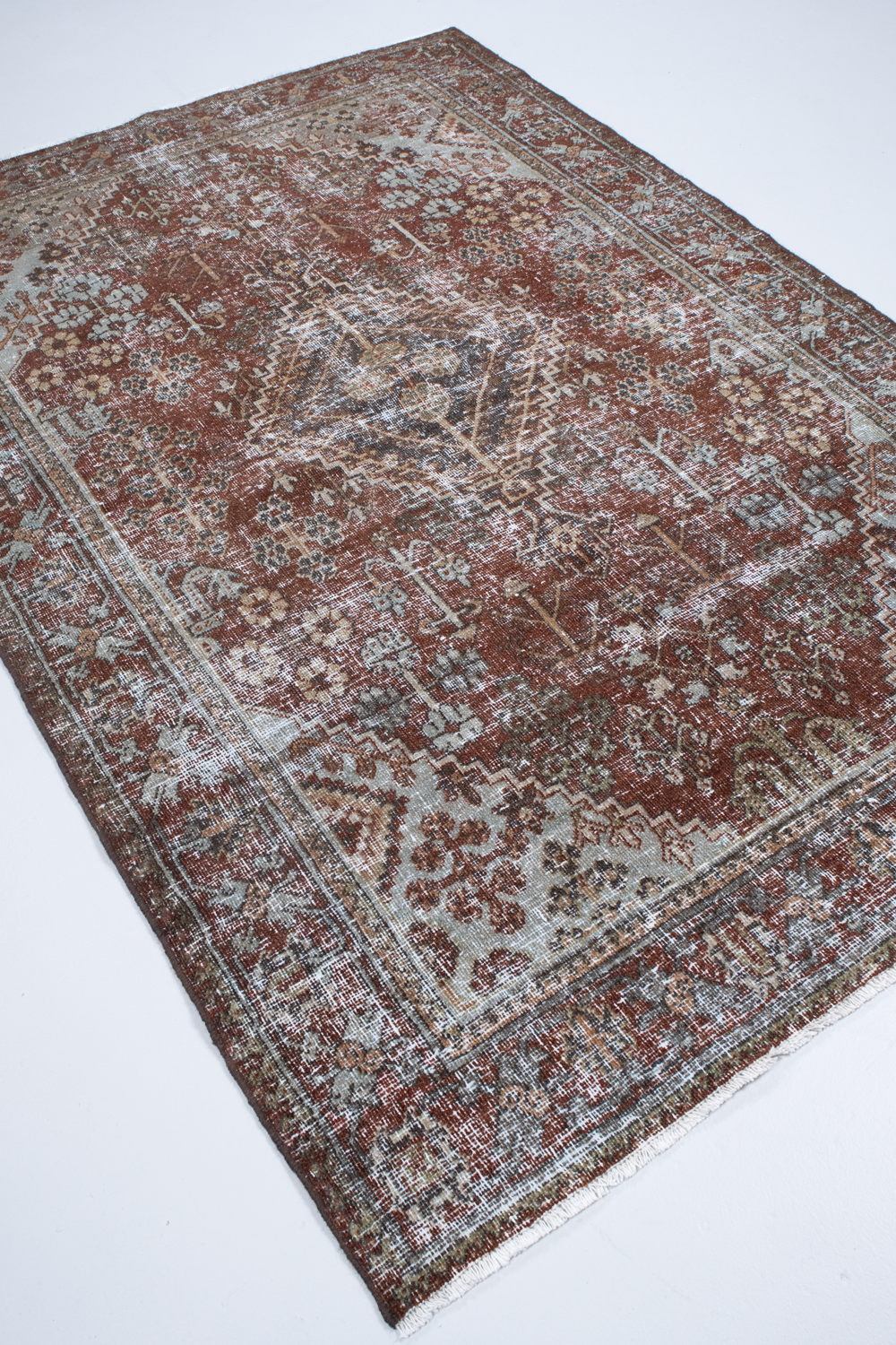 Antique Oriental Malayer Rug