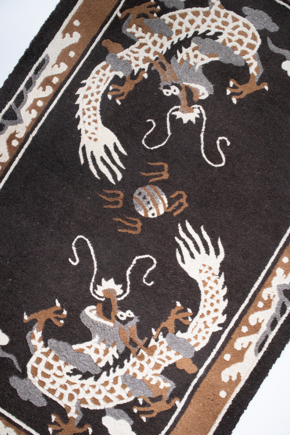 Vintage Tibetan Dragon Rug