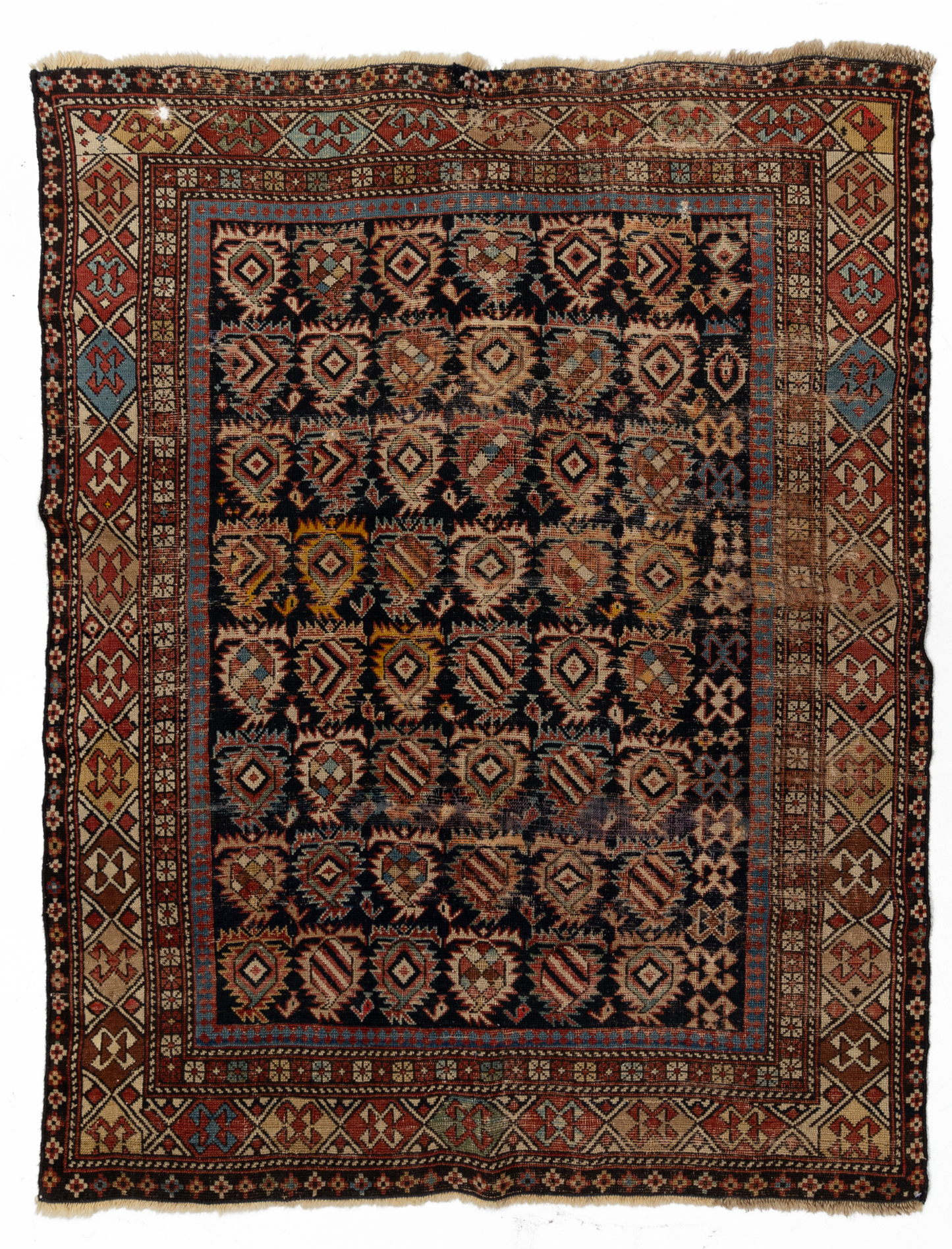 Antique Caucasian Kazak Rug