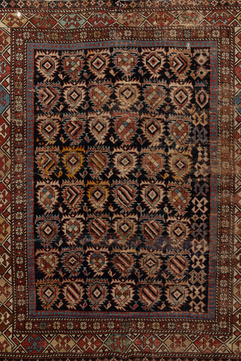 Antique Caucasian Kazak Rug