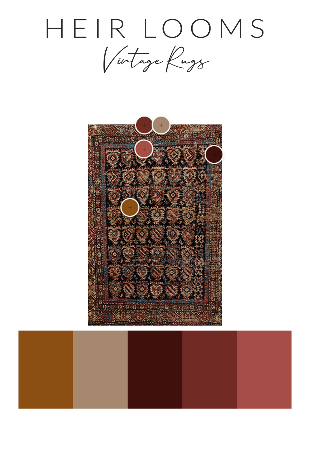 Antique Caucasian Kazak Rug