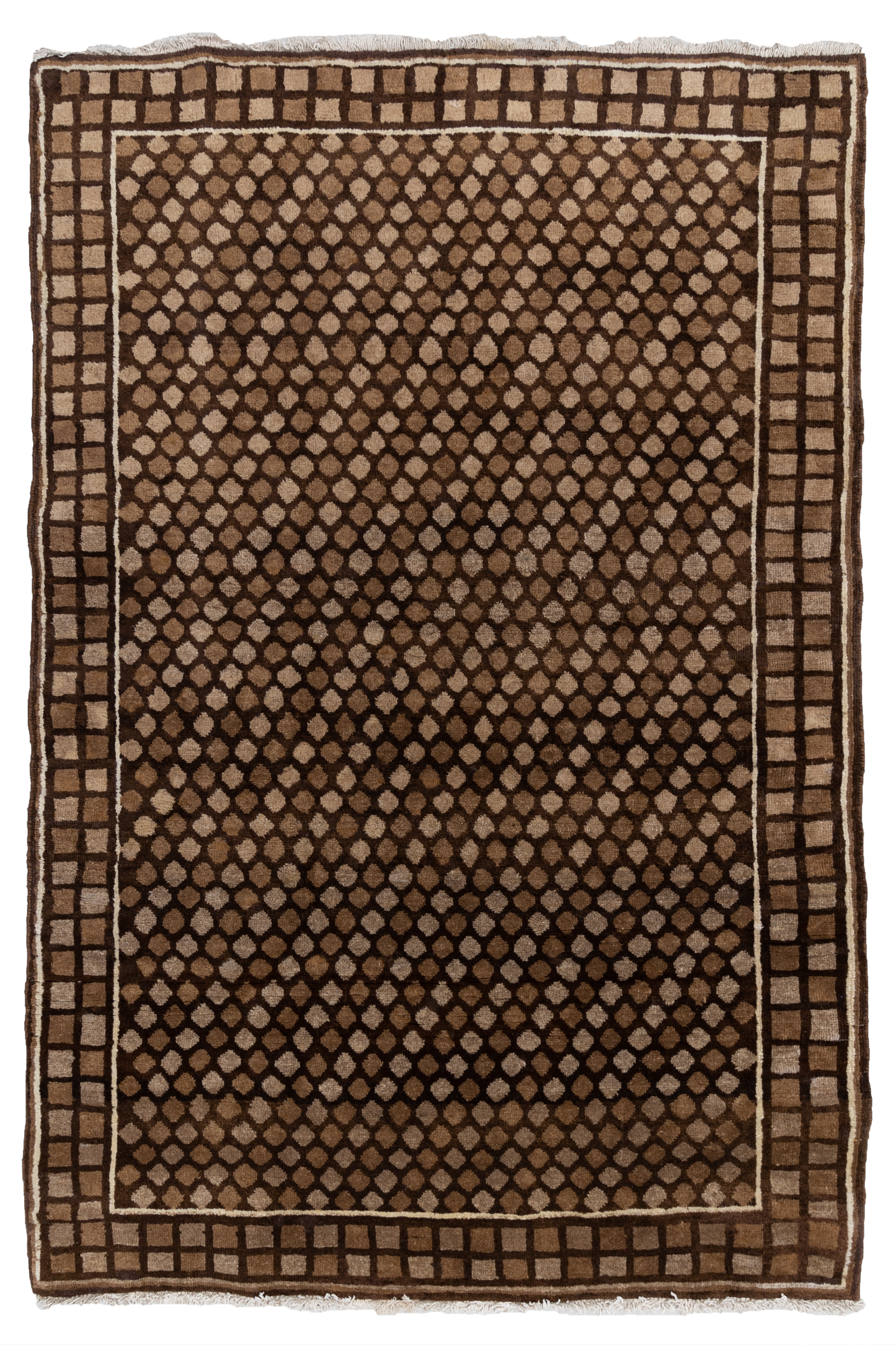 Vintage Persian Deco Rug