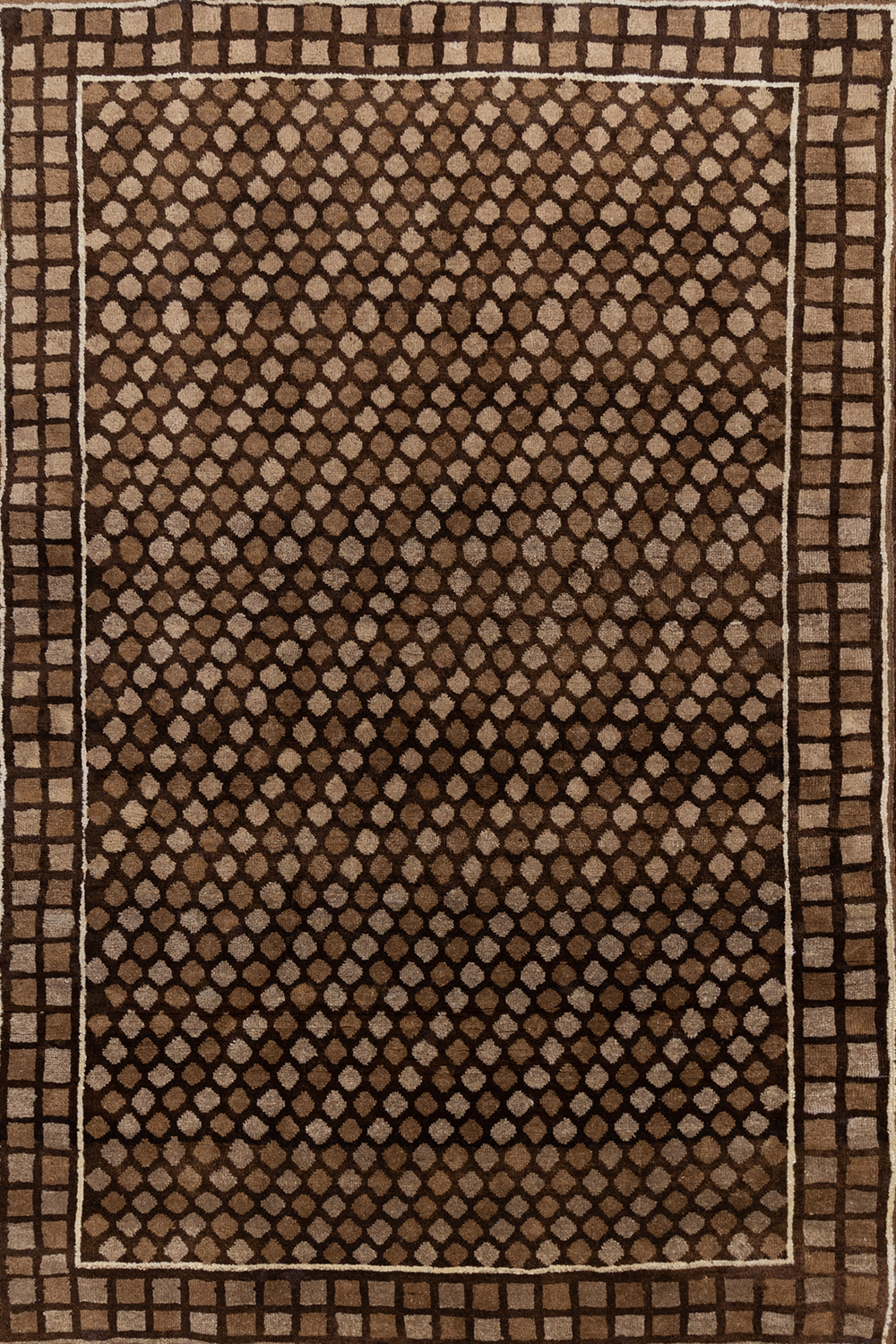 Vintage Persian Deco Rug