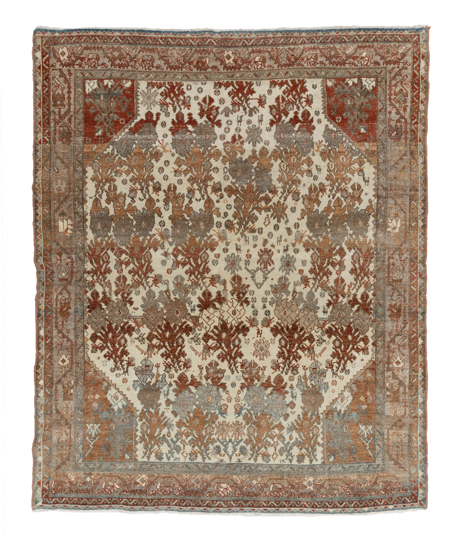 Vintage Persian Malayer Rug