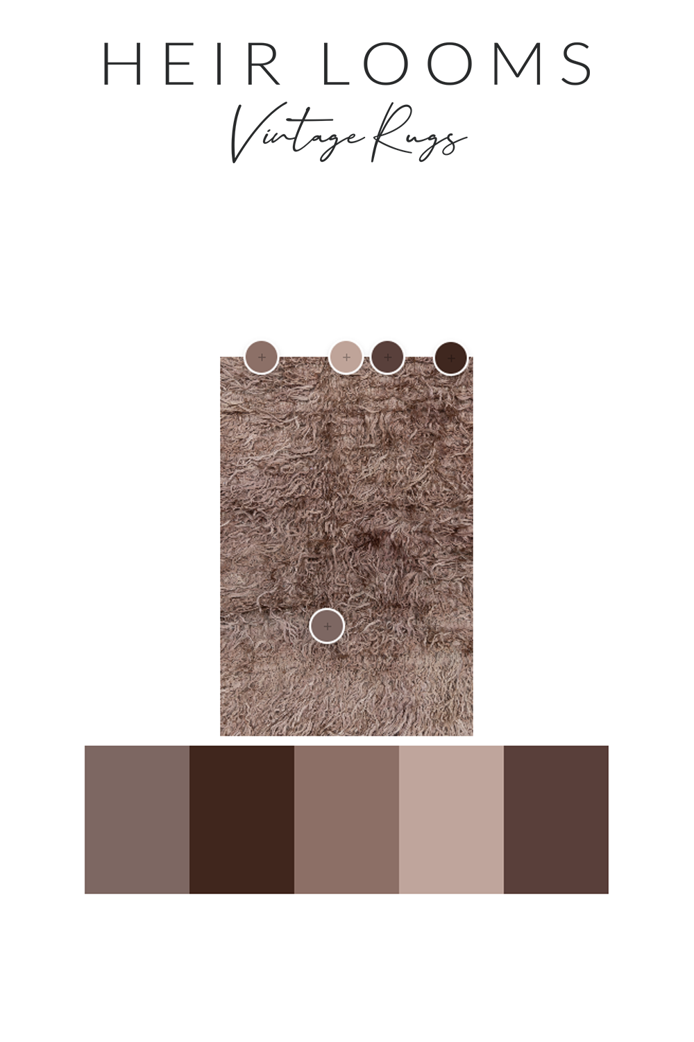 Turkish Tulu Shag Rug