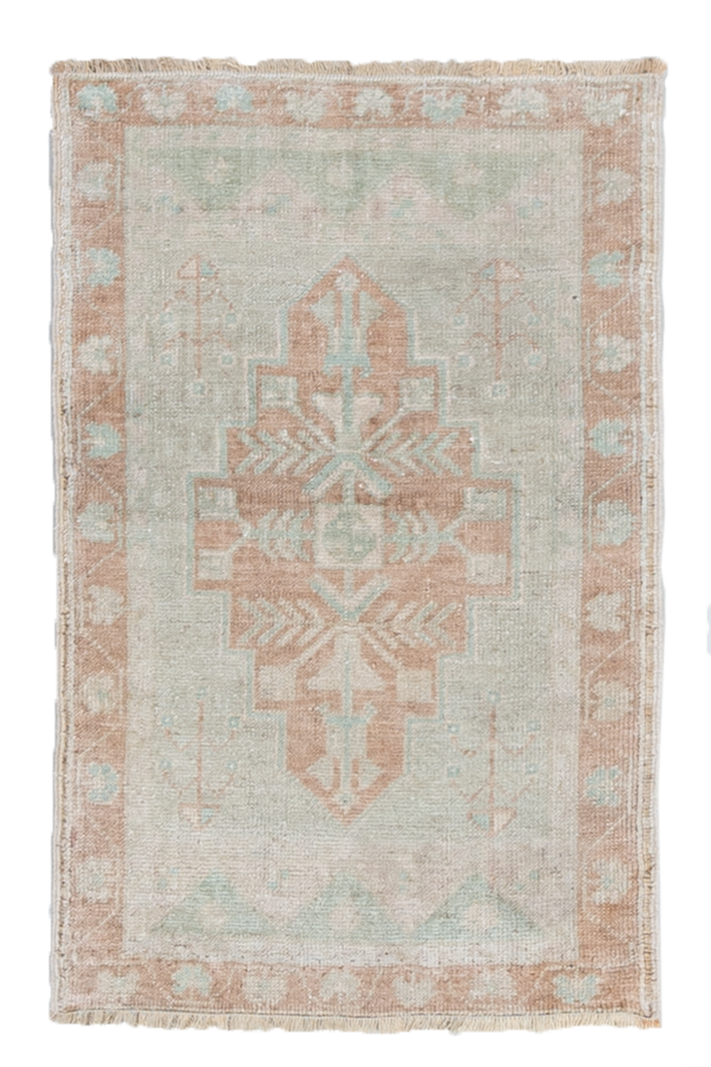 Vintage Turkish Mini Rug