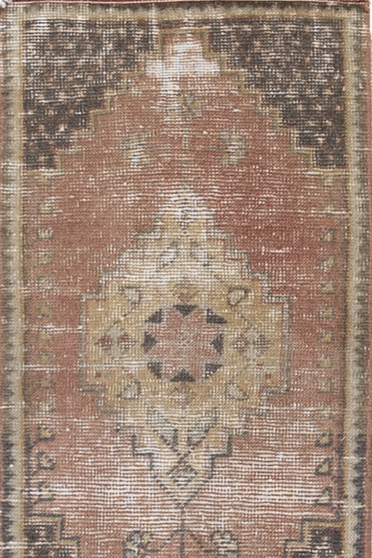 Vintage Turkish Mini Rug