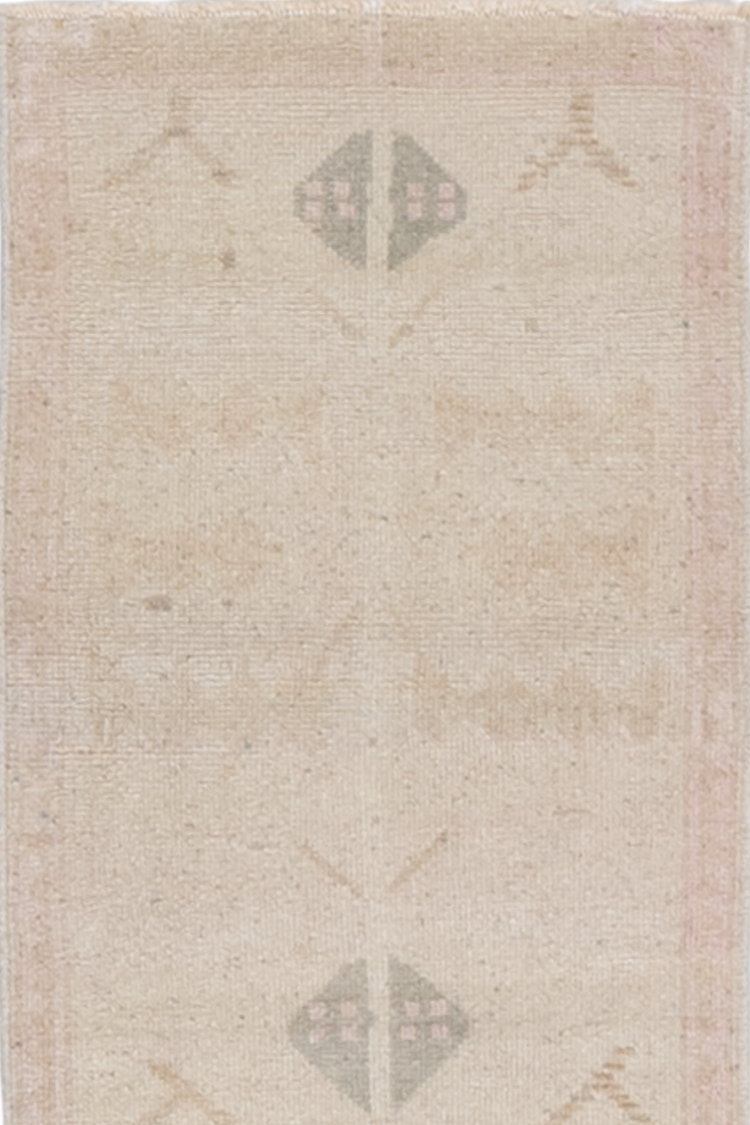 Vintage Turkish Mini Rug