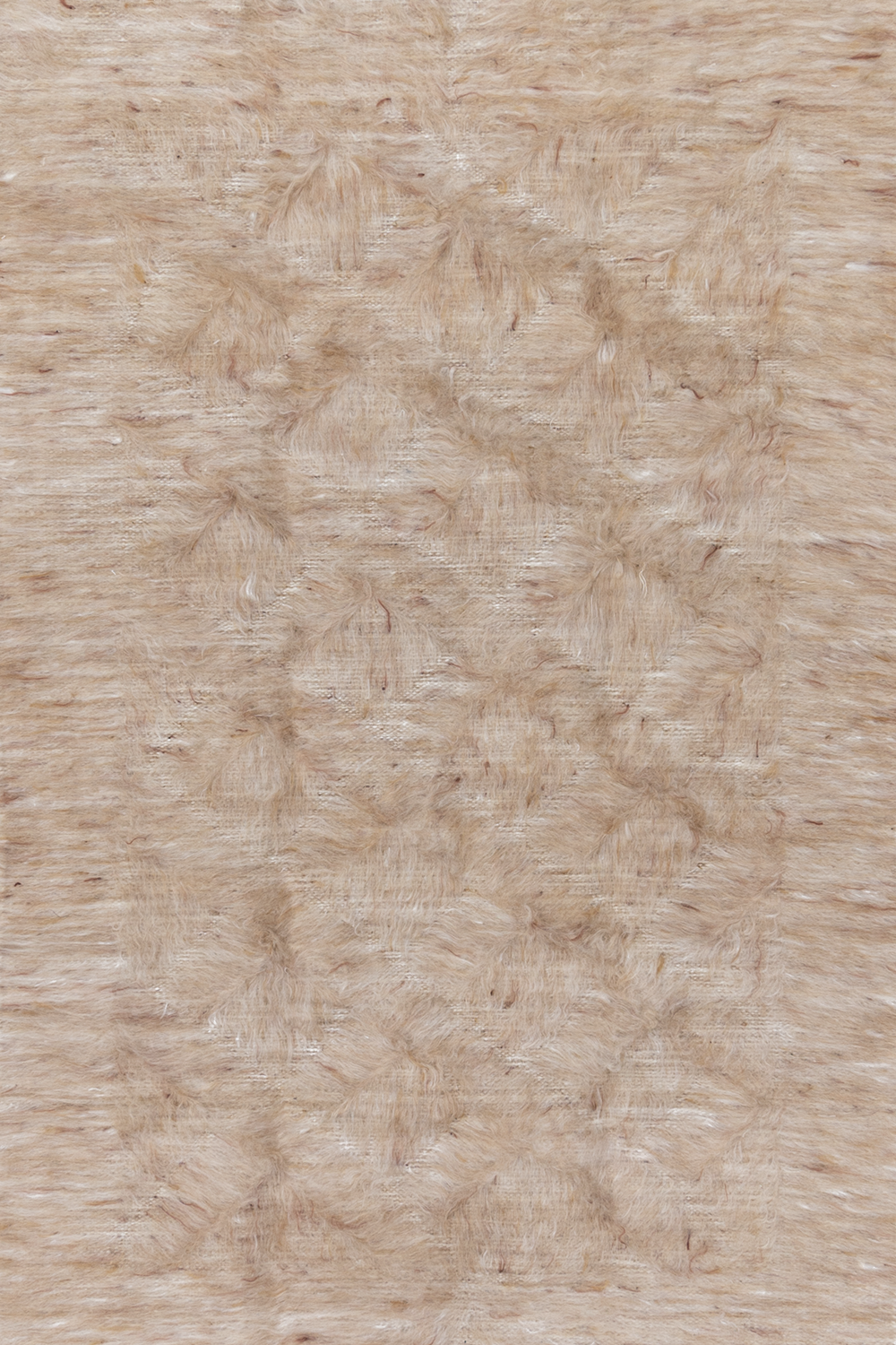 Vintage Beige Mohair Rug