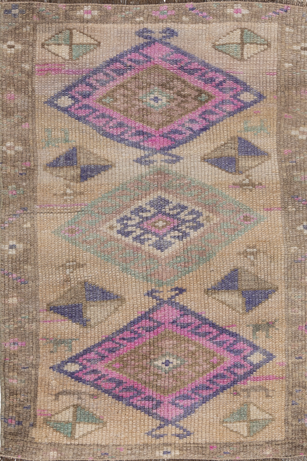 Vintage Turkish Mini Rug
