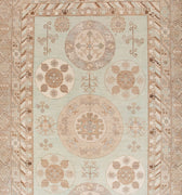 Modern Khotan Style Wool Rug 12 X 20