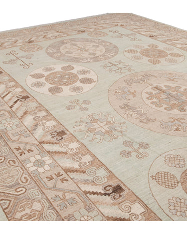 Modern Khotan Style Wool Rug 12 X 20