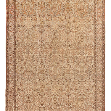 Antique Tabriz Wool Rug 9 X 13