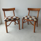 Pair of  rattan chairs