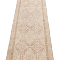 Antique Sivas Handmade Allover Motif Beige Wool Runner