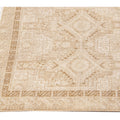 Antique Sivas Handmade Allover Motif Beige Wool Runner