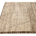 Brown Modern Moroccan Style Handmade Tribal Pattern Boho Wool Rug