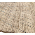 Brown Modern Moroccan Style Handmade Tribal Pattern Boho Wool Rug