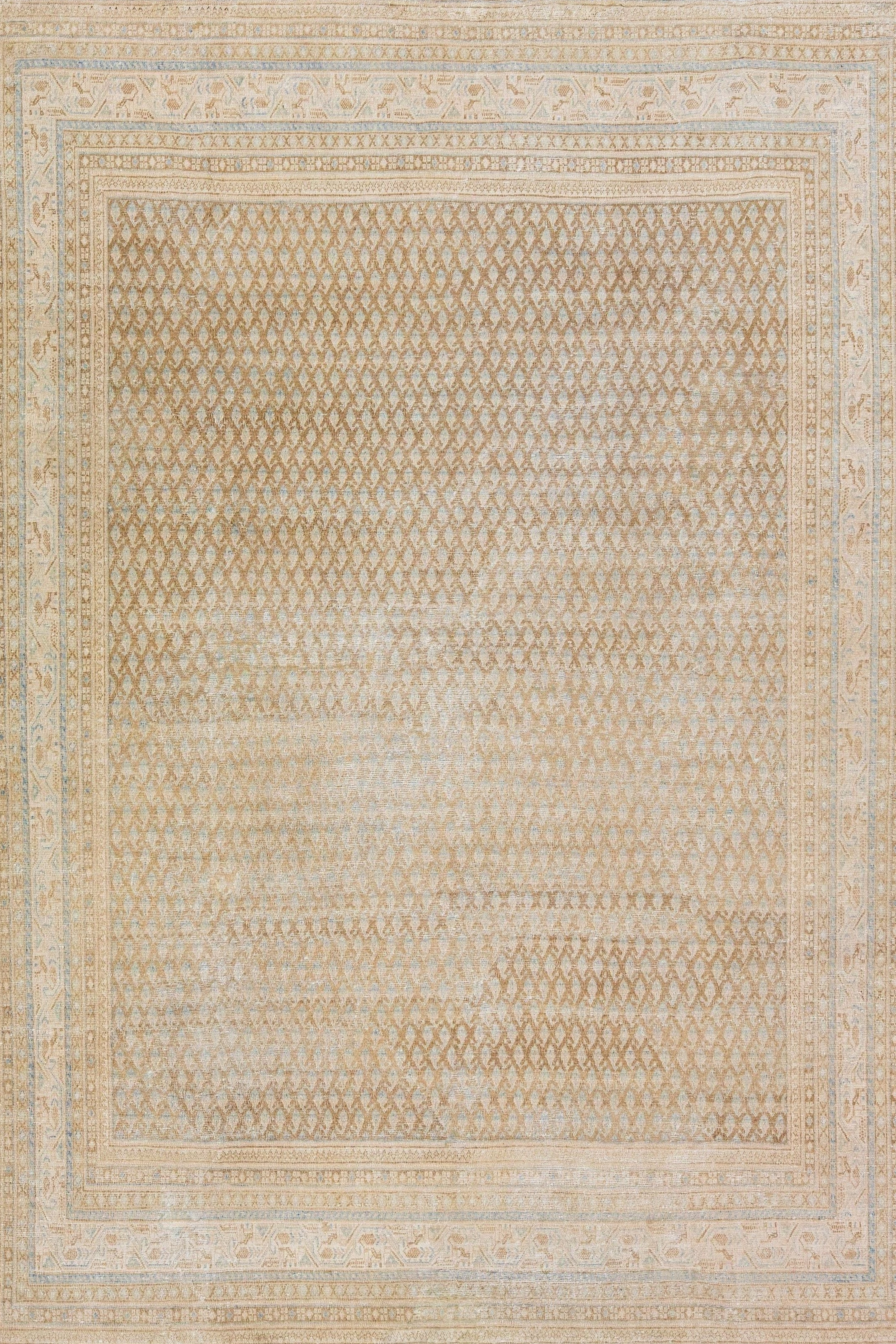 Antique Hamadan Wool Rug 8 X 12