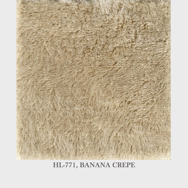 Custom order: The Talia 13’3” x 15’6” | Mohair HL-771 | Banana Crepe