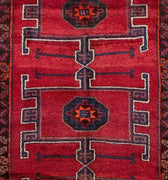 Vintage Turkish Tribal Wool Runner 6 X 15.