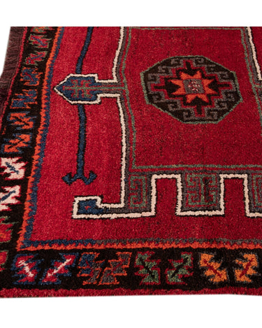 Vintage Turkish Tribal Wool Runner 6 X 15