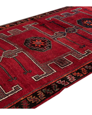 Vintage Turkish Tribal Wool Runner 6 X 15