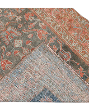 Antique Malayer Wool Runner 4 X 10