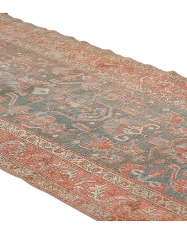 Antique Malayer Wool Runner 4 X 10