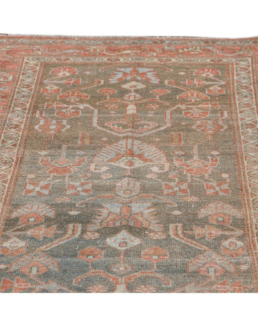 Antique Malayer Wool Runner 4 X 10