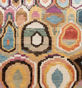 Modern Moroccan Wool Rug 10 X 12