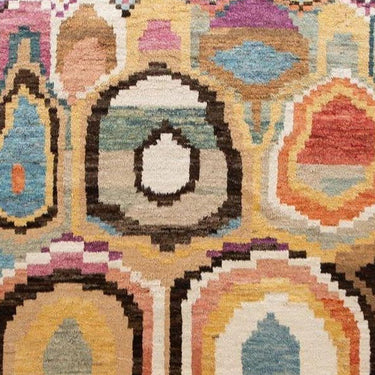 Modern Moroccan Wool Rug 10 X 12