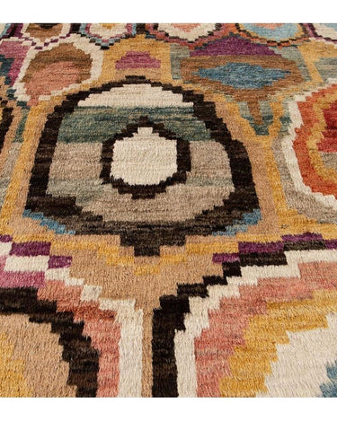 Modern Moroccan Wool Rug 10 X 12