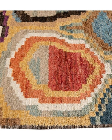 Modern Moroccan Wool Rug 10 X 12
