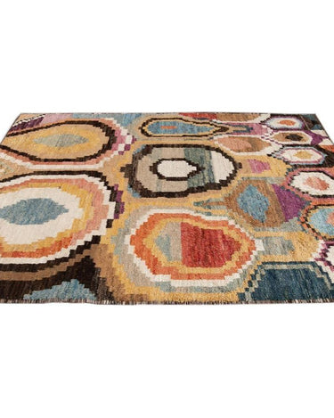 Modern Moroccan Wool Rug 10 X 12