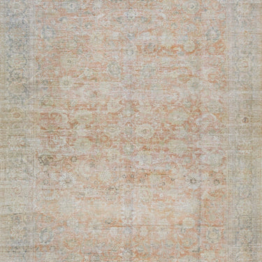 Antique Persian Mahal Handmade Shabby Chic Rust Wool Rug With Allover Design