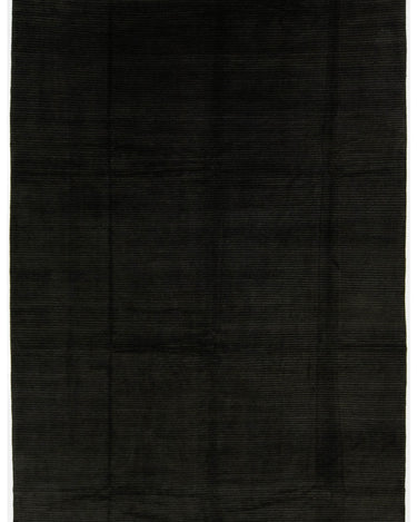 Modern Tibetan Wool and Silk Rug 10 X 13