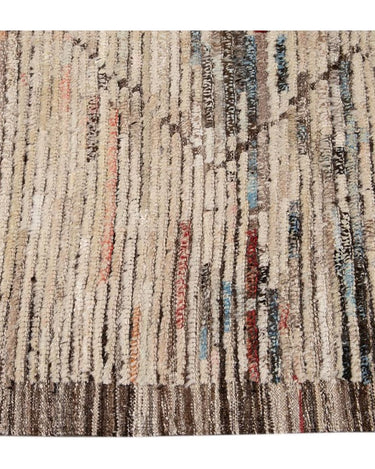 Modern Moroccan-Style Wool Rug 9 X 12